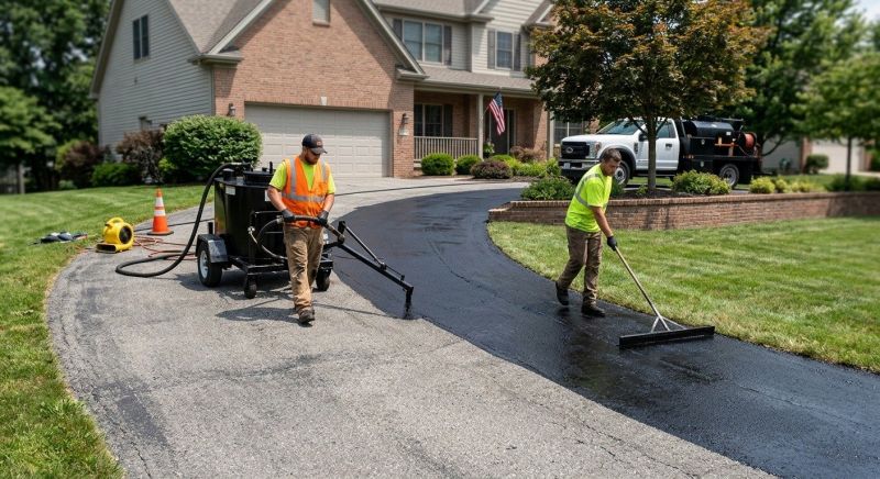 Asphalt Driveway Sealing in Fort Collins, CO