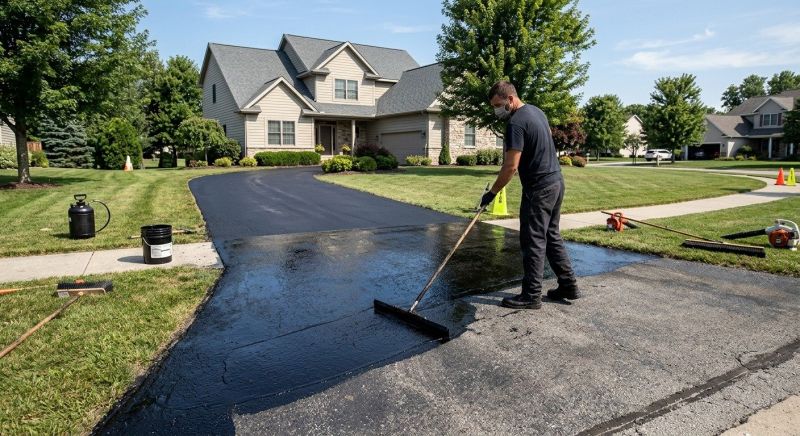 Asphalt Driveway Sealing in Fort Myers, FL