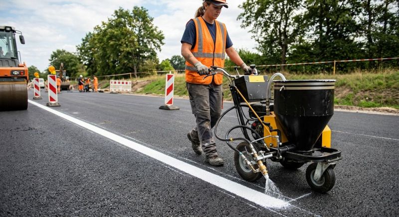 Asphalt Marking in Lawrenceville, GA