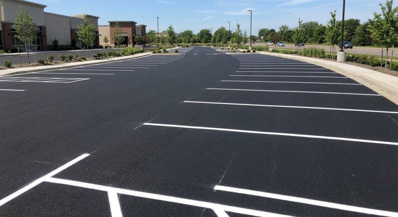 Asphalt Striping in Alpharetta, GA