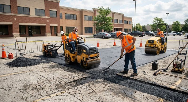 Commercial Pavement Repair in Los Angeles, CA