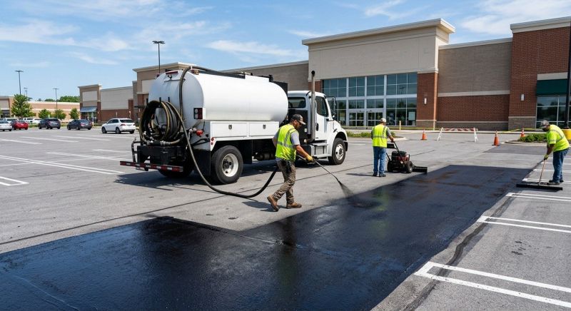 Commercial Pavement Sealing in San Antonio, TX