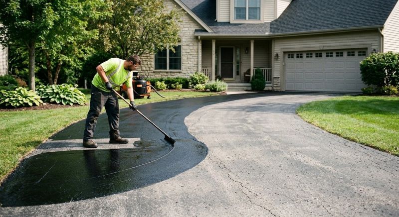 Driveway Slurry Sealing in Greenville, SC