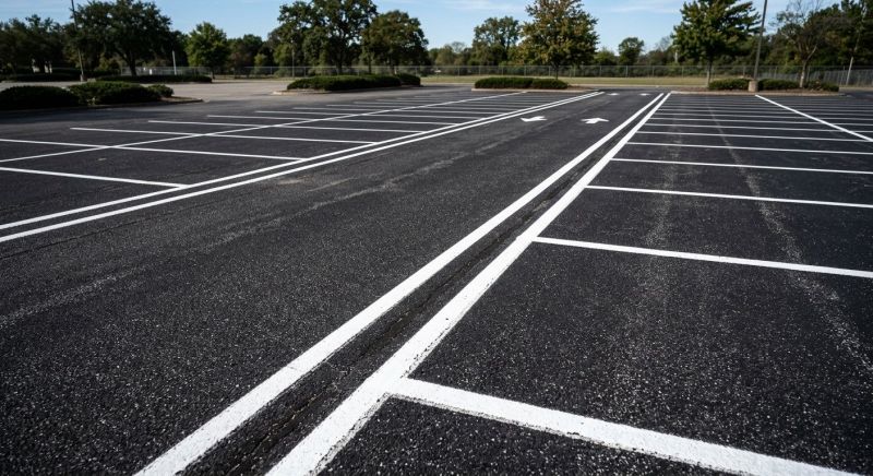 Parking Lot Marking Service in Lawrenceville, GA