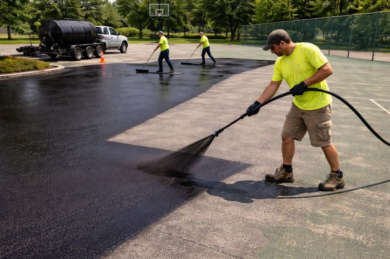 Sports Court Resurfacing in Grand Rapids, MI