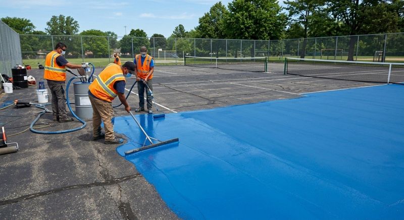 Sports Court Resurfacing in San Antonio, TX