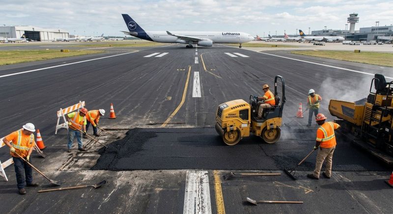 Airport Runway Repair in Orange County, CA