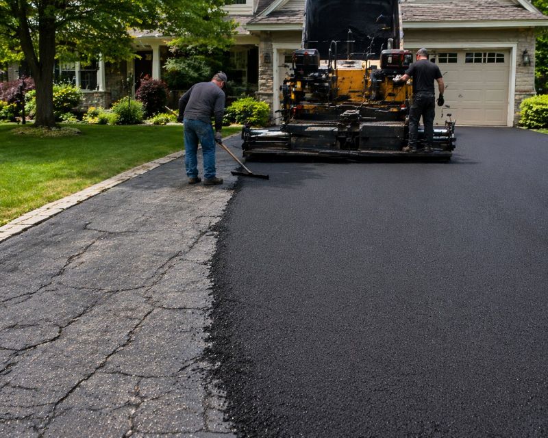 Asphalt Driveway Resurfacing in Denver, CO