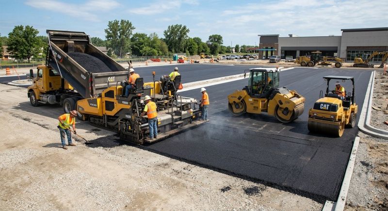 Asphalt Lot Paving in Savannah, GA