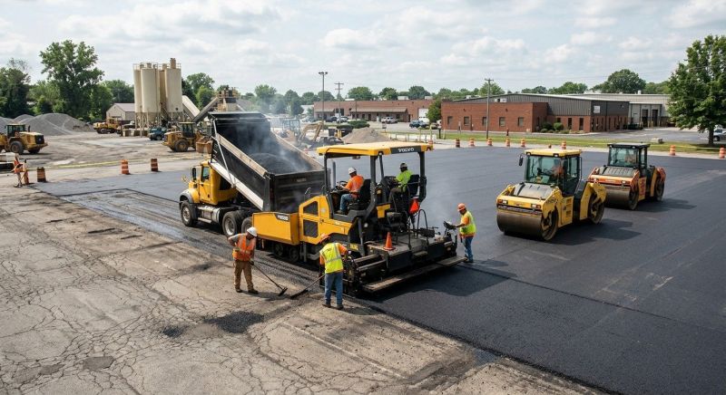 Asphalt Lot Paving in Los Angeles, CA