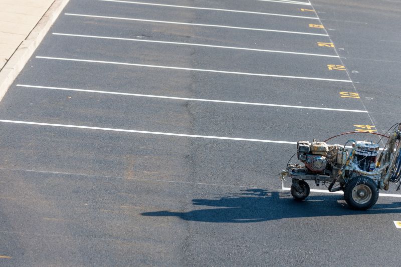 Asphalt Marking in Roswell, GA