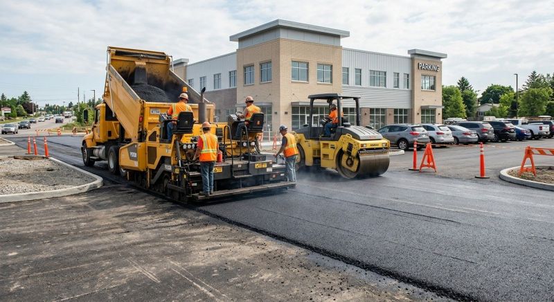 Asphalt Parking Lot Paving in Hilton Head Island, SC