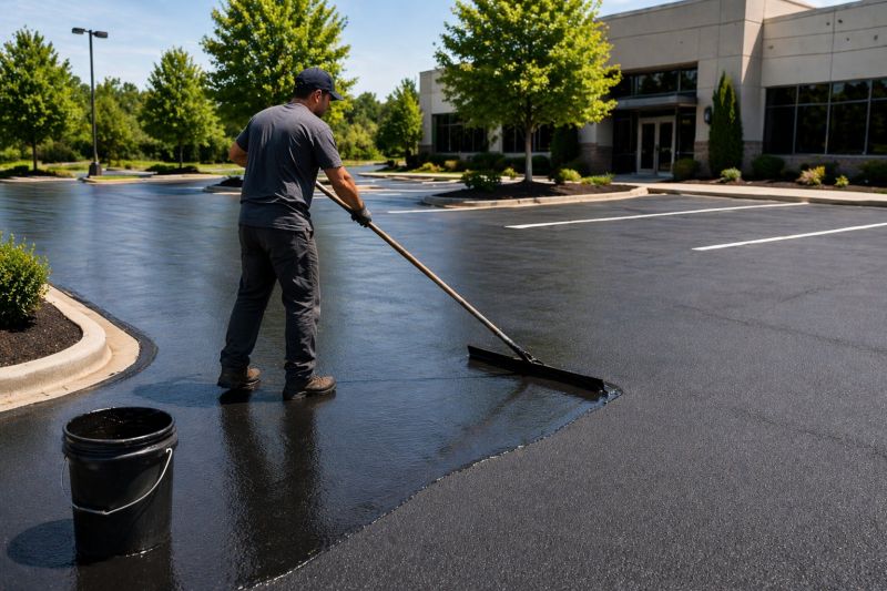 Asphalt Parking Lot Sealing in Sarasota, FL