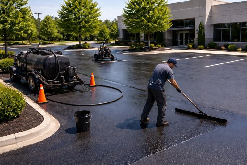 Asphalt Parking Lot Sealing in Tampa, FL