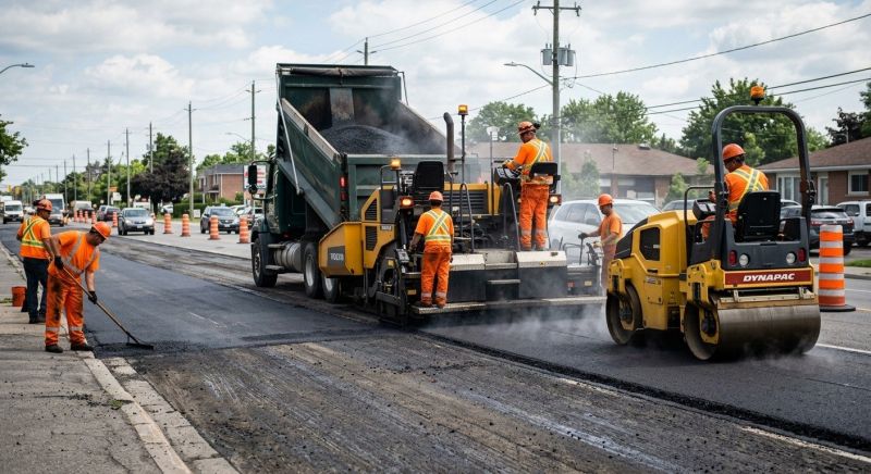 Asphalt Road Installation in Orange County, CA