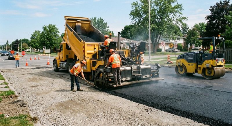 Asphalt Road Installation in Hilton Head Island, SC