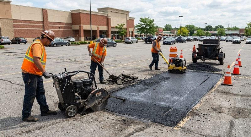 Church Parking Lot Repair in Hilton Head Island, SC