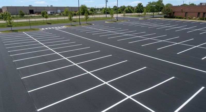 Church Parking Lot Striping in Suwanee, GA