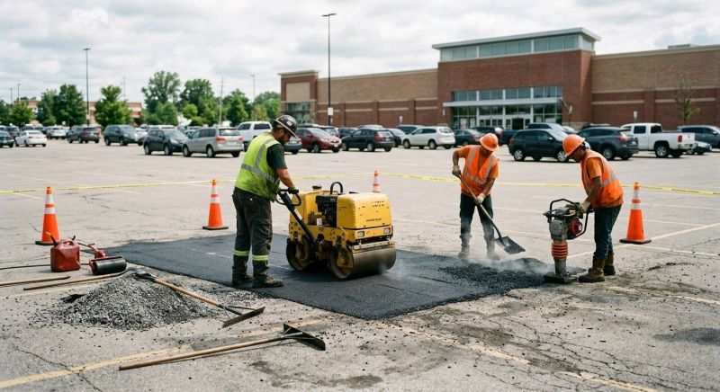 Commercial Asphalt Repair in Conway, AR