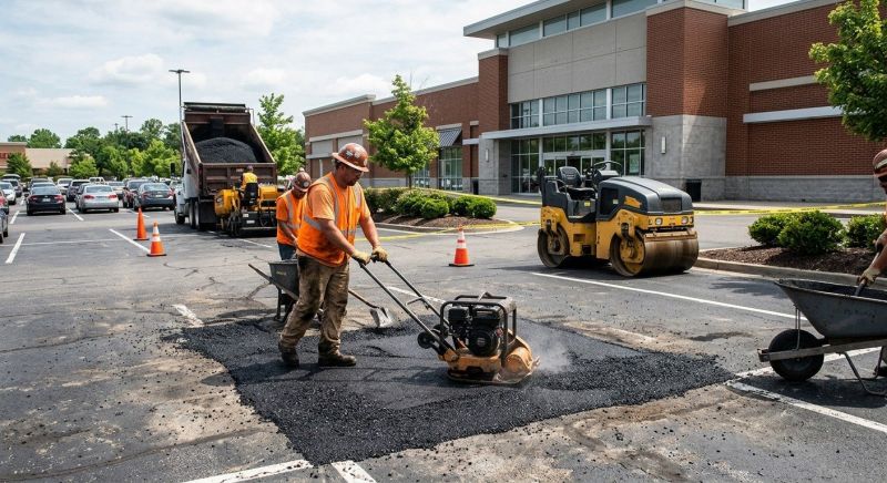 Commercial Asphalt Repair in Little Rock, AR
