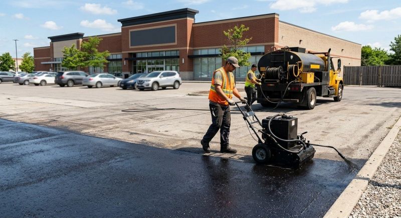 Commercial Parking Lot Sealing in Fort Collins, CO