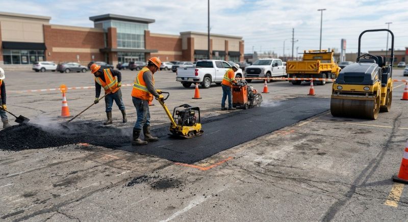 Commercial Pavement Repair in Conway, AR