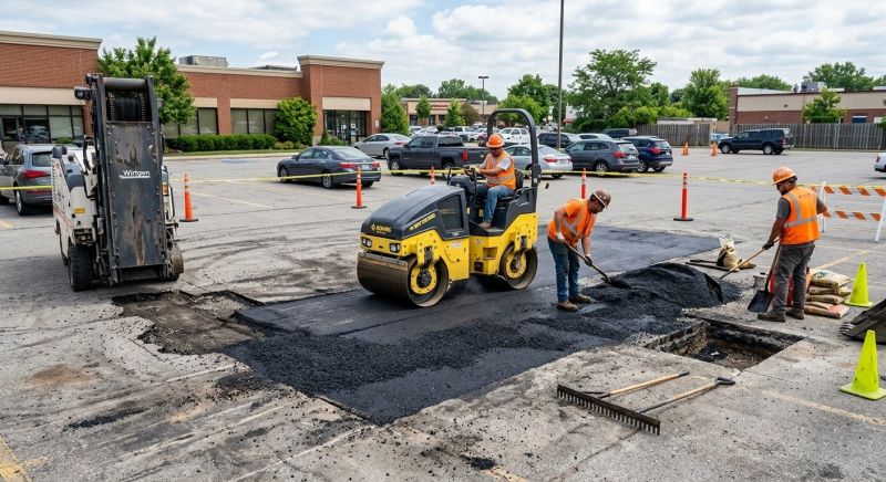 Commercial Pavement Repair in Conway, AR