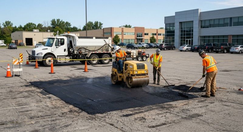 Commercial Pavement Repair in Palm Springs, CA