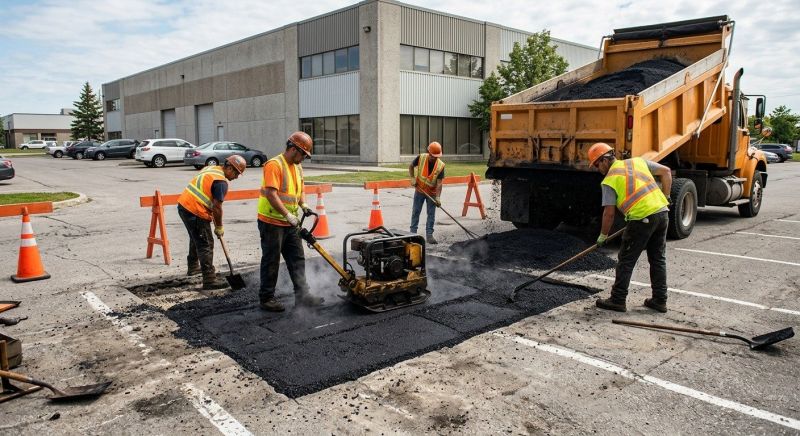 Commercial Paving Repair in Bluffton, SC