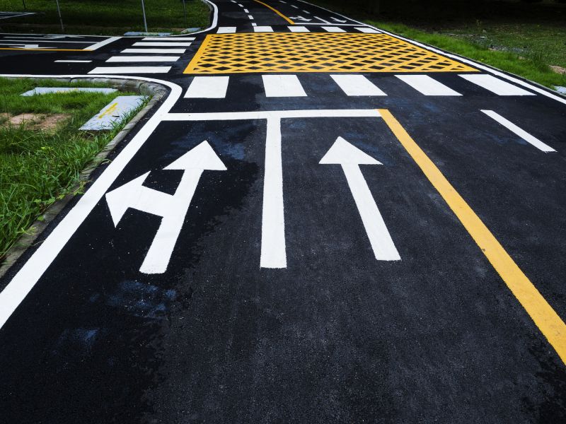 Crosswalk Marking Service in Roswell, GA