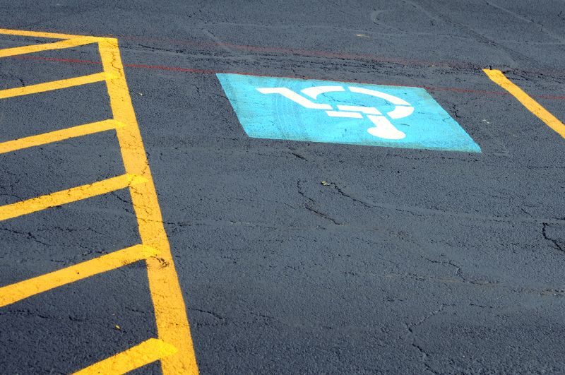 Disability Parking Marking in Lawrenceville, GA