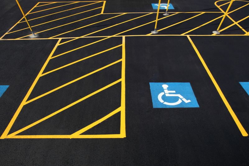 Disability Parking Marking in Alpharetta, GA