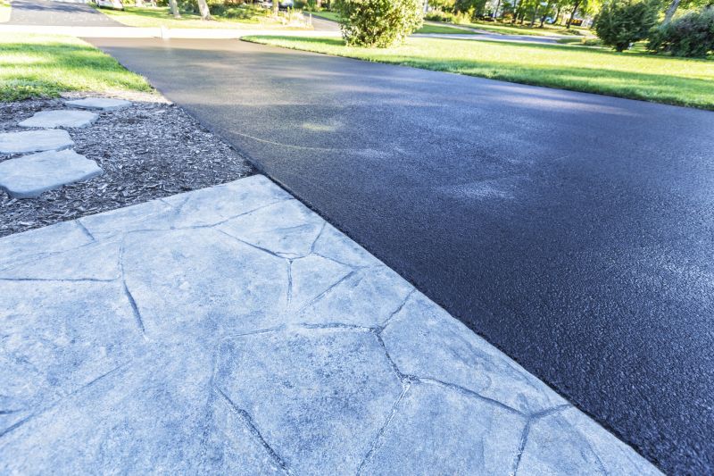 Sealed Driveway with Clean Edges