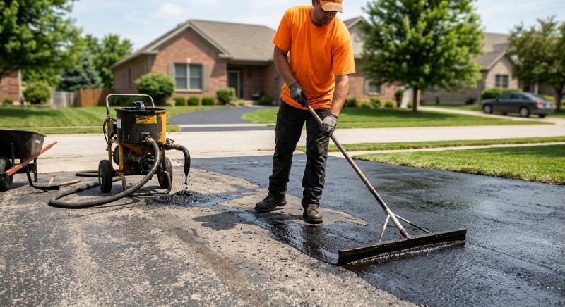 Driveway Slurry Sealing in Miami Dade County, FL