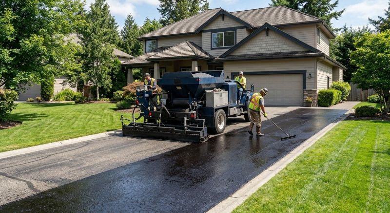 Driveway Slurry Sealing in Greenville, SC