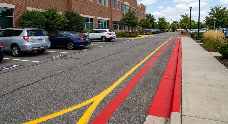 Fire Lane Marking in Lawrenceville, GA