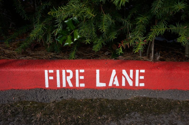 Fire Lane Marking in Suwanee, GA
