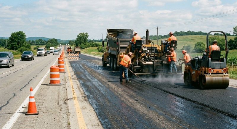 Highway Resurfacing in Los Angeles, CA