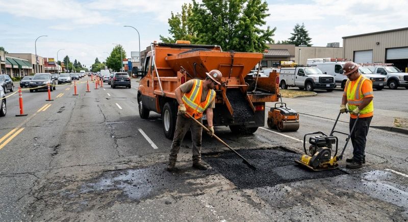 Highway Resurfacing in Palm Springs, CA