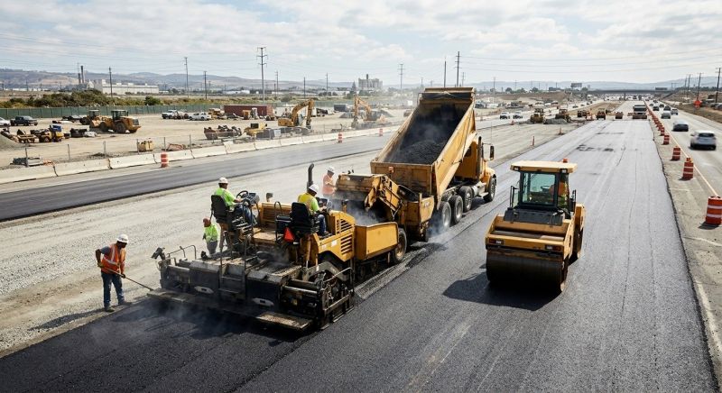 Industrial Asphalt Paving in Orange County, CA