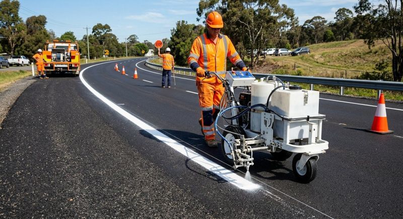 Lane Marking Service in Alpharetta, GA