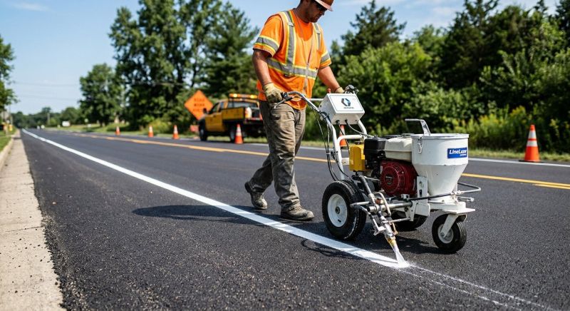 Line Striping Service in Roswell, GA