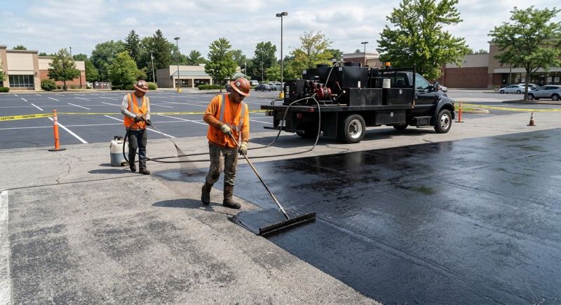 Lot Sealcoating in Tampa, FL