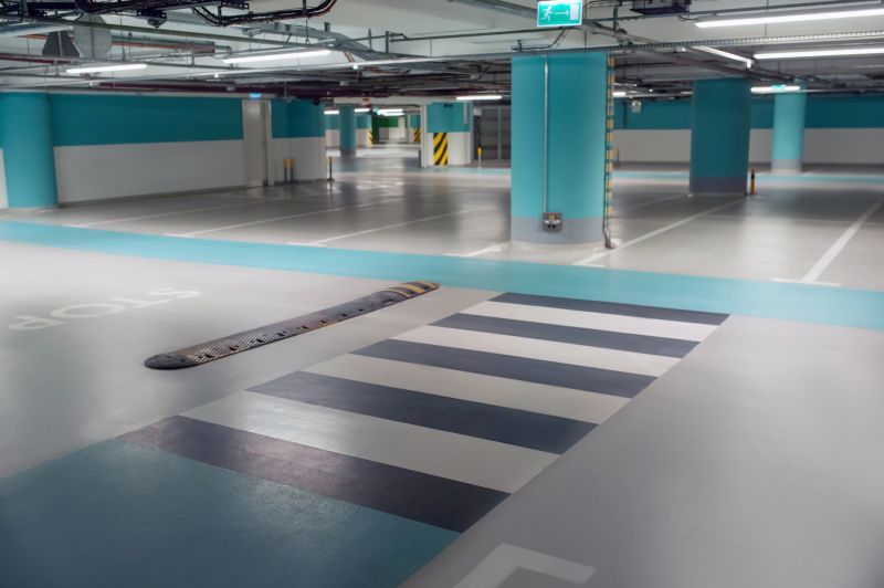 Parking Garage Striping in Suwanee, GA