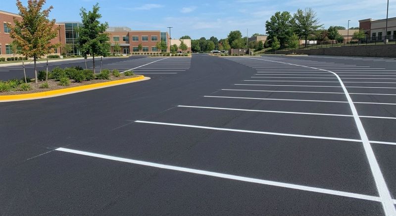 Parking Line Painting in Suwanee, GA