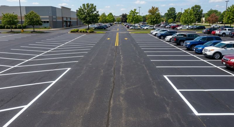 Parking Line Painting in Suwanee, GA