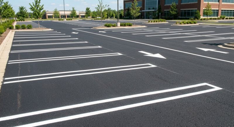 Parking Line Painting in Roswell, GA