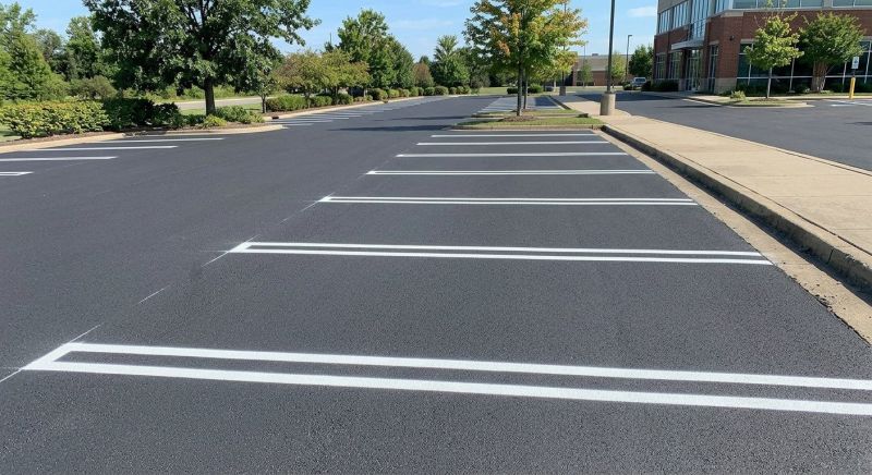 Parking Lot Marking Service in Roswell, GA