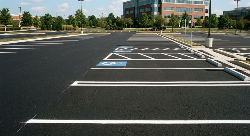 Parking Lot Marking Service in Alpharetta, GA