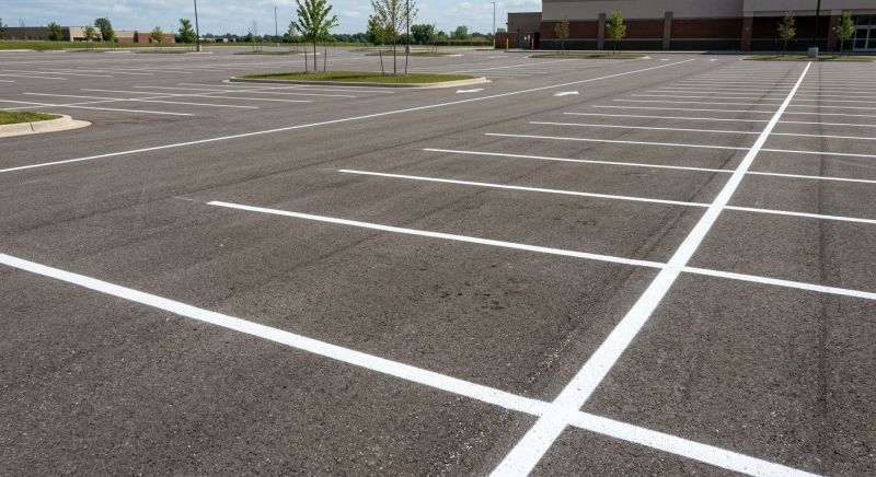 Parking Lot Painting in Lawrenceville, GA